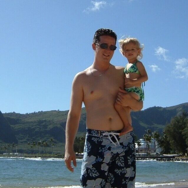 Home baby lizzy and dad